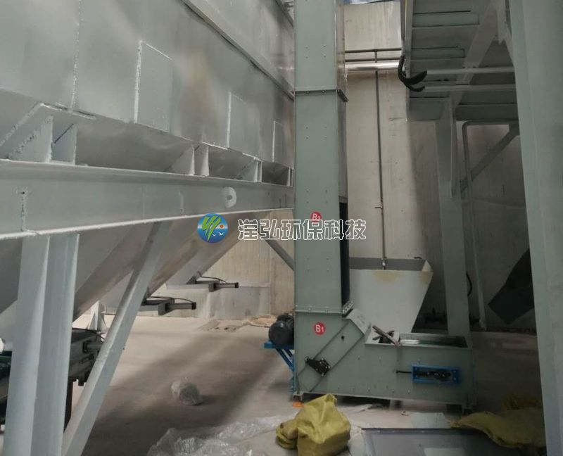 山東某新材料尿素顆粒提升項目