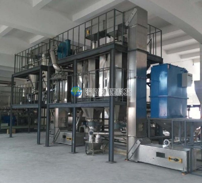 山東濟南膨化顆粒提升項目