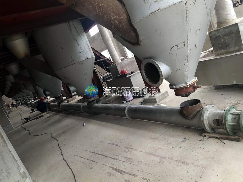 廣西某化工（無水三氯化鋁）輸送項目現場 （管式螺旋）